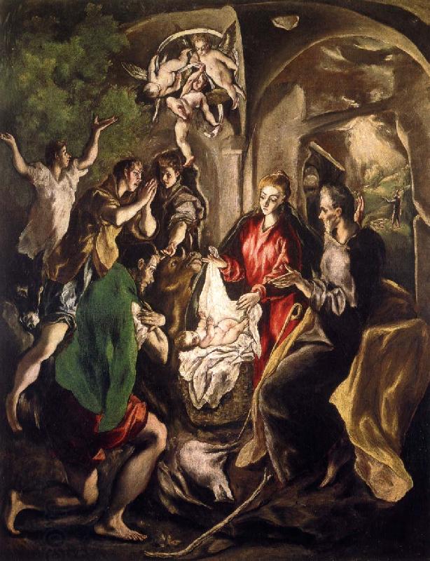 El Greco The Adoratin of the Shepherds China oil painting art